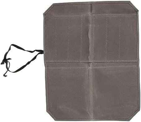 Sleek Waxed Canvas Knife Holder 7 Slots