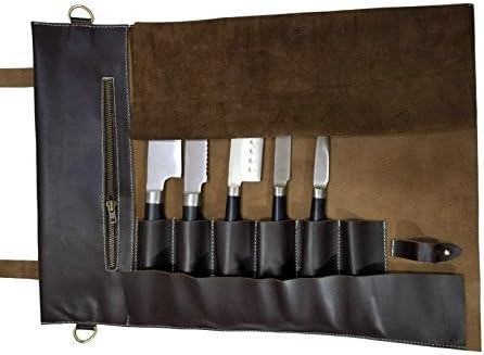 Premium Leather Chef Knife Bag