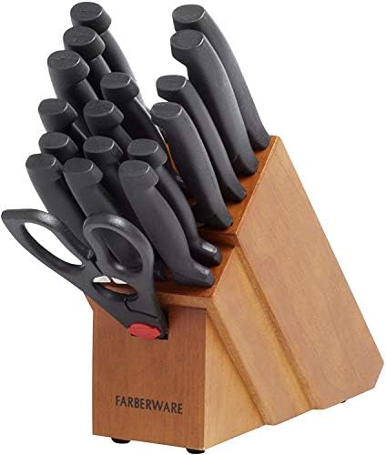 Stainless Steel Knife Block Set for Kitchen Use