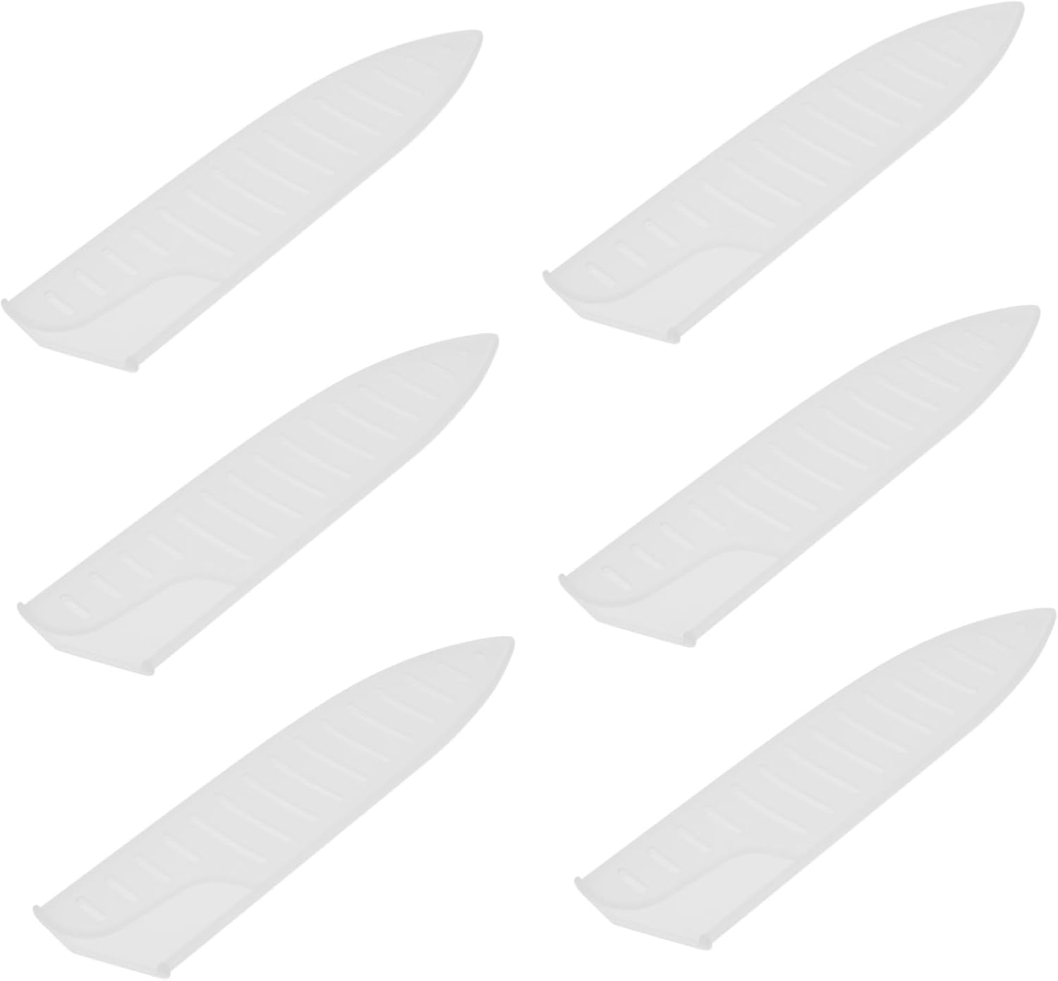 KIC HOUSE 6-Piece Scabbard Fruit Knife Blade Guard Kitchen knives Set