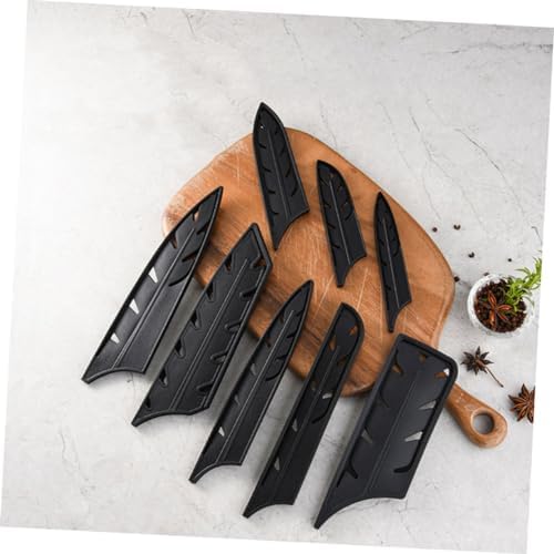 PRETYZOOM 8pcs Kitchen Knife Blade Guards Set