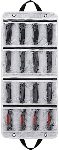 SWISSELITE 16-SLOT FOLDABLE KNIFE ORGANIZER