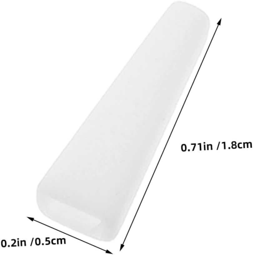 BESTOYARD 100pcs Transparent Knife Tip Protector Cover