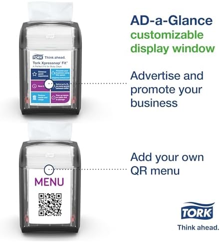 Tork Xpressnap Fit -One at a time dispensing black N14