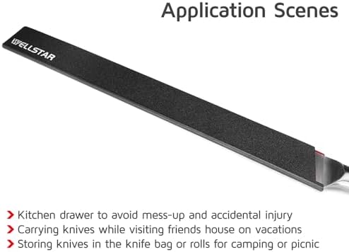 WELLSTAR 2 Piece Knife Edge Guards Set 14 Inch Universal