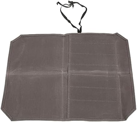 Sleek Waxed Canvas Knife Holder 7 Slots