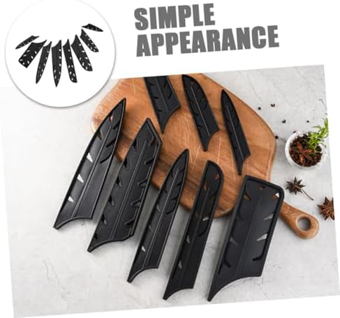 PRETYZOOM 8pcs Kitchen Knife Blade Guards Set