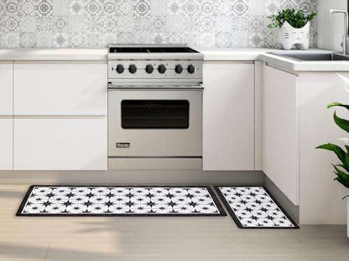 ANTIFATIGUE KITCHEN MATS NON-SLIP CUSHIONED RUGS FOR STANDING KITCHEN MORE 2PIECE SET