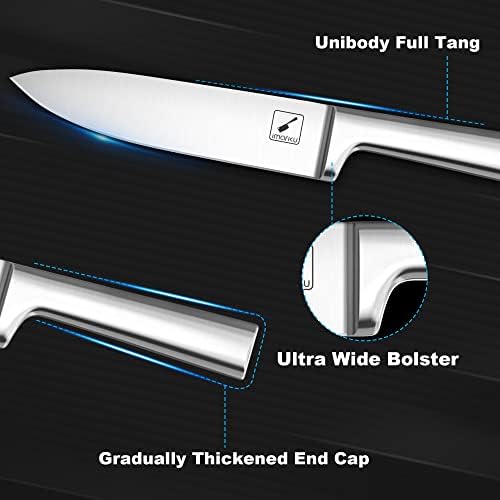 15-Piece Knife Set with Japanese Stainless Steel