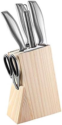 Wooden Knife Block Countertop Organizer