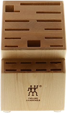 ZWILLING 20-Slot Knife Storage Block in Hardwood