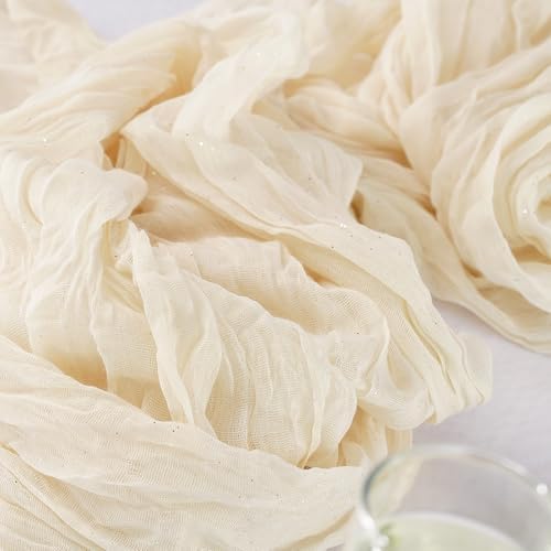 Boho Rustic Gauze Table Runner 3-Pack