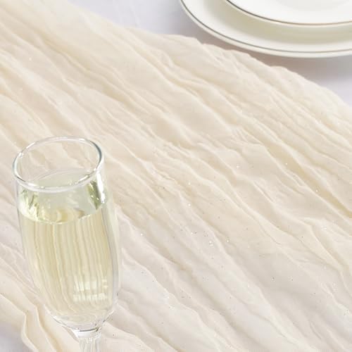 Boho Rustic Gauze Table Runner 3-Pack