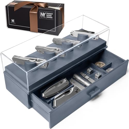 Prec Cru 10-Knife Pocket Knife Display Case