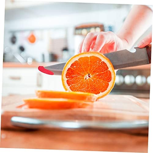 PRETTYZOOM 30-Piece Red Knives Tip Protective Covers