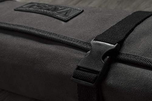 Asaya Canvas Chef Knife Roll Bag - 10 Knife Slots