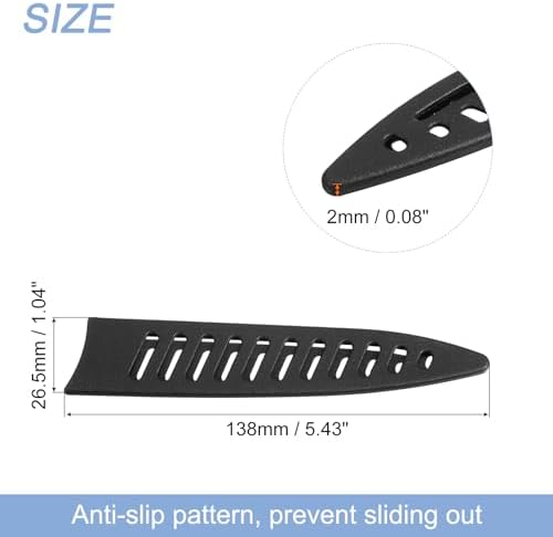 4-Piece Knife Cover Sleeves