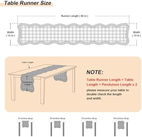 Natural Farmhouse Table Runner