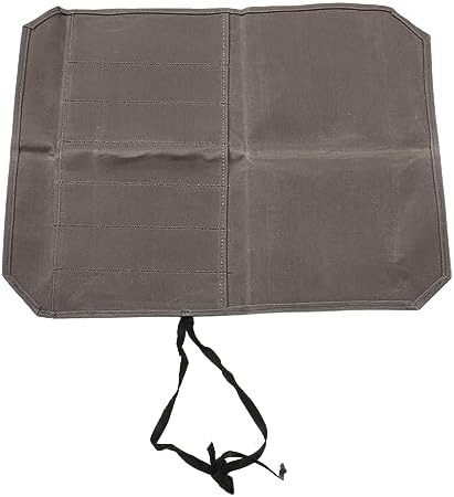 Sleek Waxed Canvas Knife Holder 7 Slots