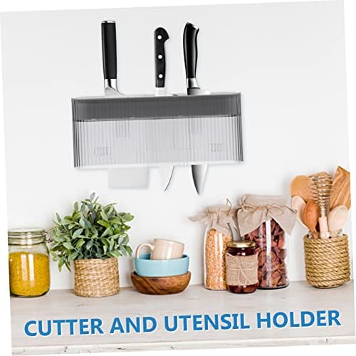Ergonomic Kitchenknife Organizer Multi-Function Ventilation Storage Rack