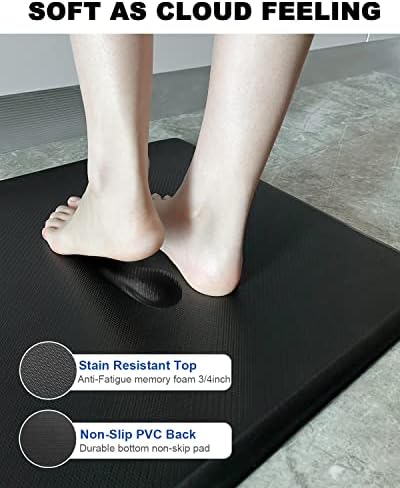 Memory Foam Anti-Fatigue Kitchen Mat