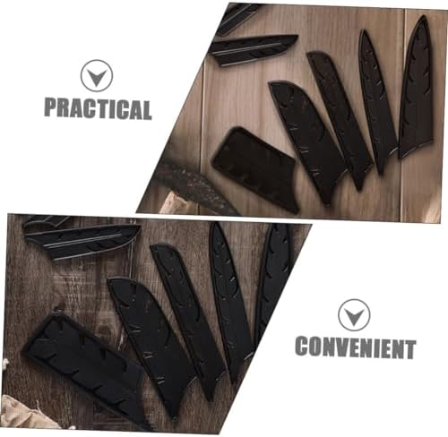 PRETYZOOM 8pcs Kitchen Knife Blade Guards Set