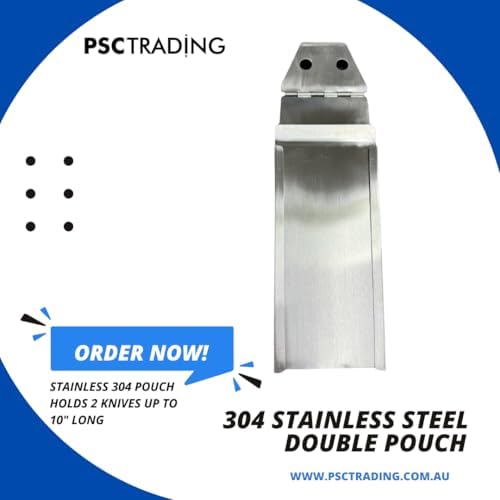 Stainless Steel 304 Knife Scabbard - Holds Up to 10 Blade