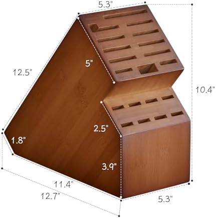 Kitsanery Knife Block 20 Slot