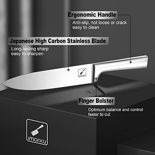 15-Piece Knife Set with Japanese Stainless Steel