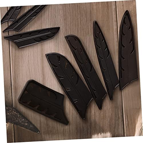 Premium 10-Piece Steel Knife Set Covers Durable Sharp Kitchen Knives Protector