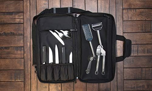 Asaya Chef Knife Bag 28 Pockets for Organization and Durability