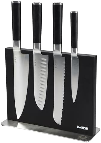 Babish German Steel Kitchen Knife Block Set
