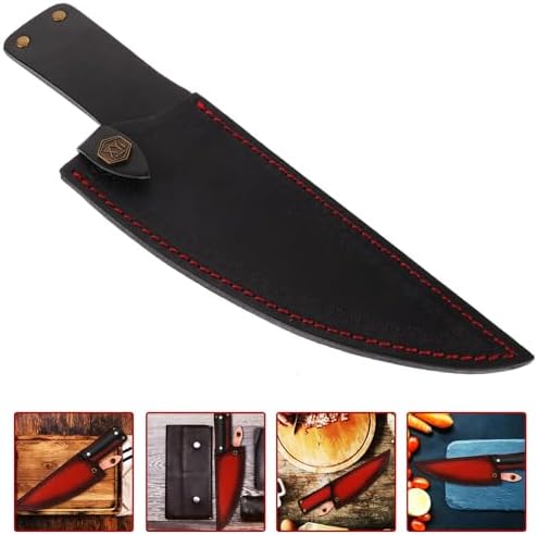 Stylish Kitchen Knife Case - PU Leather Covers for Safety Elegance
