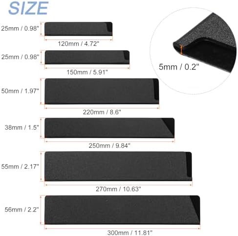 10-Piece Set of Kitchen Knife Edge Guards