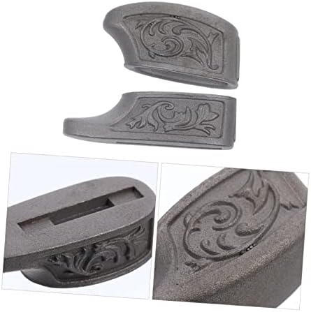 ORFOFE 2Pcs Stainless Steel Finger Guard for Knife Handle