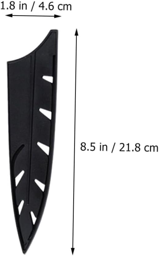 PRETYZOOM 8pcs Chef Knife Set Plastic Cutter Covers