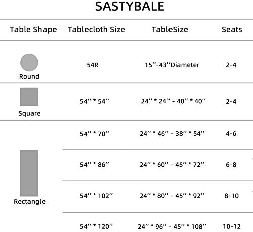 Waterproof Cotton Linen Tablecloth 54x54