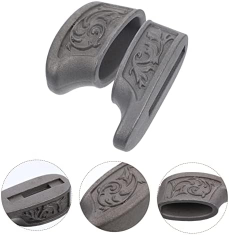 ORFOFE 2Pcs Stainless Steel Finger Guard for Knife Handle