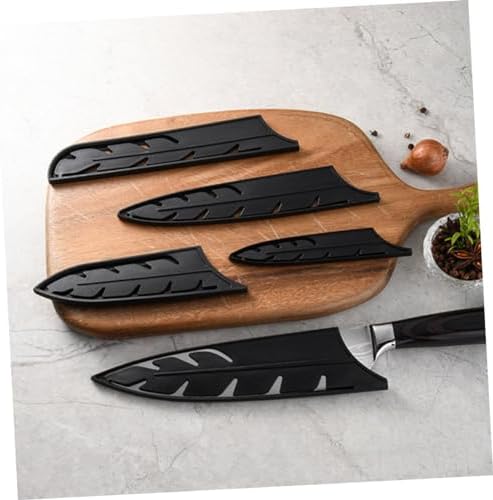 PRETYZOOM 8pcs Chef Knife Set Plastic Cutter Covers