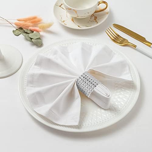 Brilliant Silver Napkin Rings for Parties