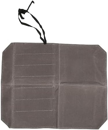 Sleek Waxed Canvas Knife Holder 7 Slots