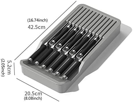 11 Knife Organizer Space-Saving Durable Easy To Clean