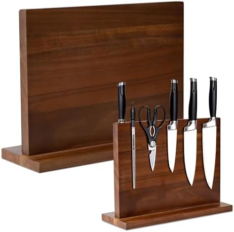 Stylish Magnetic Knife Holder for Duality and Sustainability
