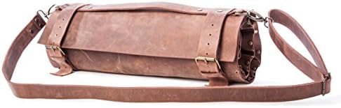 Lightweight Leather Chef Knife Bag