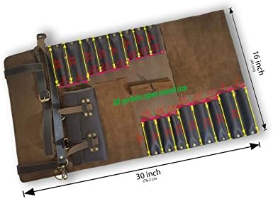 Professional Chef Knife Rolls for Storage