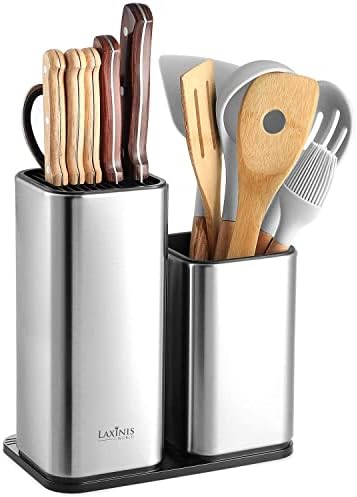 Perfect for Your Counter - Modern Knife Holder and Utensil Organizer
