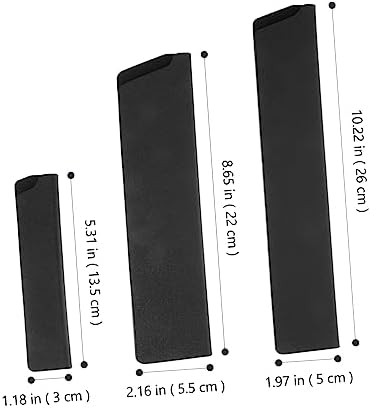 3-Piece Chefs Knives Protective Cover Multi-Use Lightweight