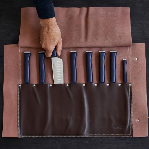 Elegant Synthetic Leather Chef Knife Roll