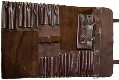 Luvsecretlingerie Chef Knife Roll with 16 Pockets