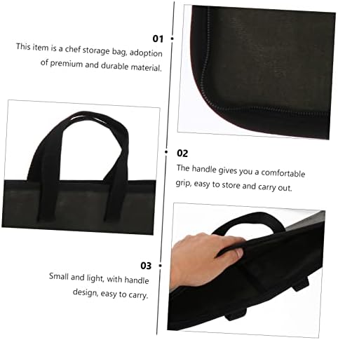 PRETYZOOM Knife Storage Bag for BBQ Picnic Use